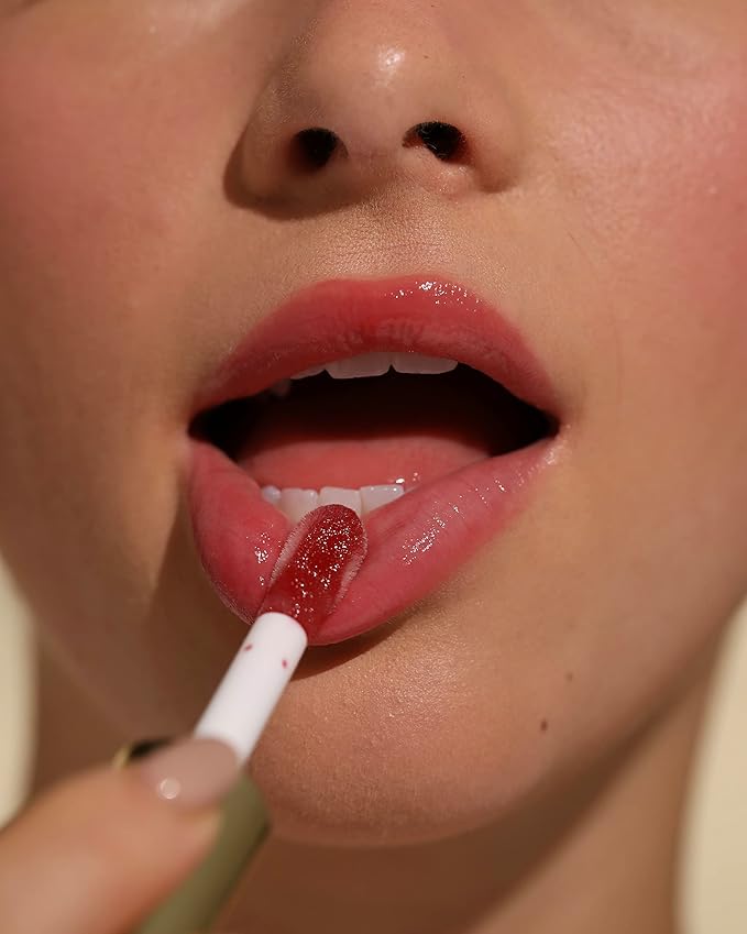 Milani Fruit Fetish Lip Oil, Tinted Hydrating Lip Gloss - Strawberry Melon