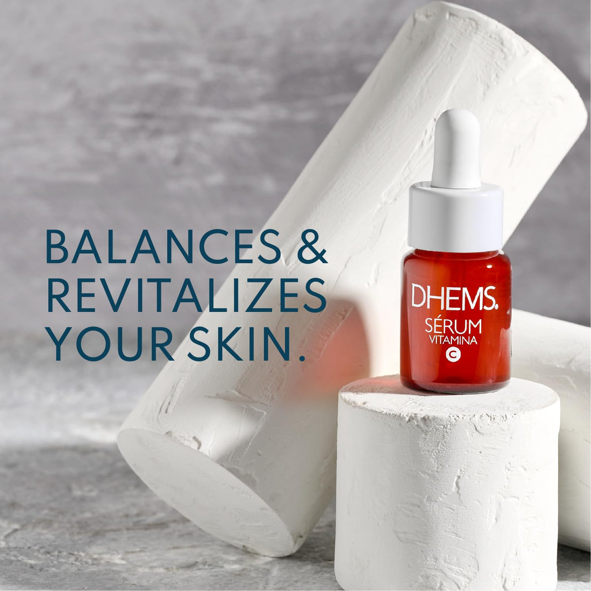 Dhems Vitamin C Brightening Serum for Face – Hydrating & Fast Absorbing Facial Serum for Glowing Skin, Evens Tone & Smooth Texture, Gentle for Sensitive Skin, Lightweight Daily Skincare 15ml