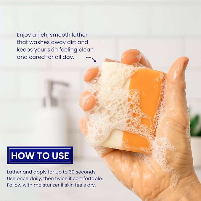 Relumins Glutathione + Kojic Acid Soap Bars Whitening and Darkspot Corrector - Deep Cleansing & Hydrating Soap for Refreshed Skin Perfect - Gentle Exfoliating Formula - 135g