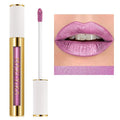 MAKI YIKA Pink Lipstick for Women Metallic Liquid Lipsticks Long Lasting