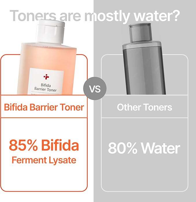 CU Dr. Solution Bifida Barrier Toner, Cuskin Mild Korean Skin Care Toner for Face with Hyaluronic Acid and Ceramide NP for Moisturizing and Hydrating, 200ml (6.76 Fl. Oz.)