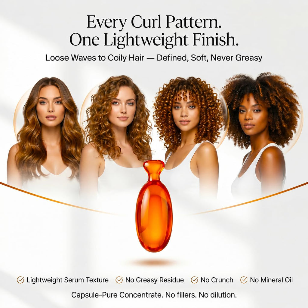 SNOB GIRLS Vice-Versa Hair Serum Capsules, Anti-Frizz Serum, Vegan, 15 Ct