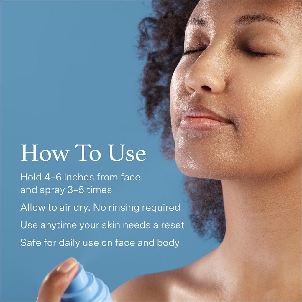 Otella Detox & Soothe Face Mist with Hypochlorous Acid.02% | 2.7 oz | Helps Reduce Redness, Irritation, Breakouts | Rosacea, Eczema, Sensitive-skin Safe | pH Balanced, Fragrance-Free, Fine Mist Toner