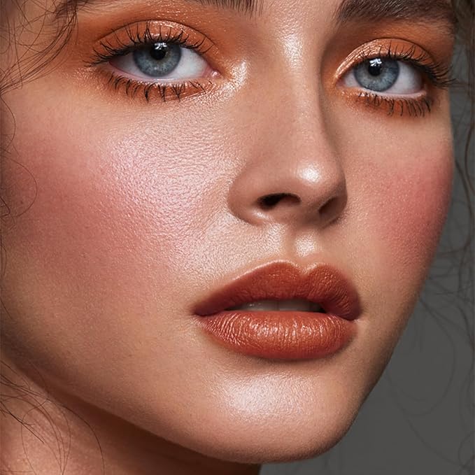 GICYMANTY Matte Lipstick for Women, Long Lasting Moisturizing Lip Stain, Waterproof Lip Color Makeup (Brown)