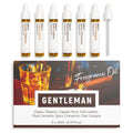 Benatu Gentleman Premium Fragrance Oils Set for Diffuser - Men Scents Perfume Oil Gift for Home (Classic Tobacco, Captain Rum, Soft Leather, Oud Concerto, Spicy Cinnamon, Oak Cologne) 6 Pcs