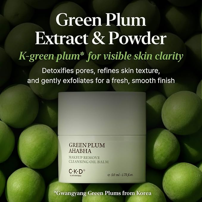 CKD Green Plum AHA BHA Grinding Cleansing Balm [Refill]