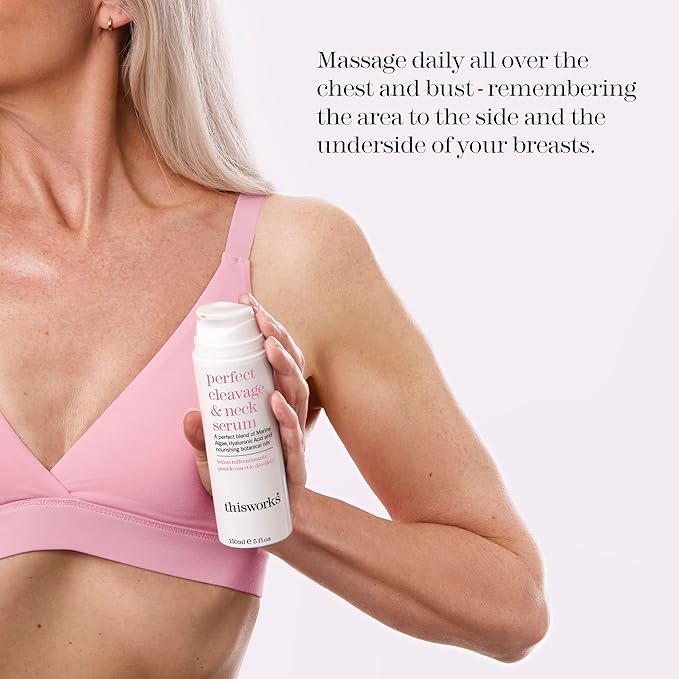 This Works Perfect Cleavage & Neck Serum - Marine Algae & Hyaluronic Acid