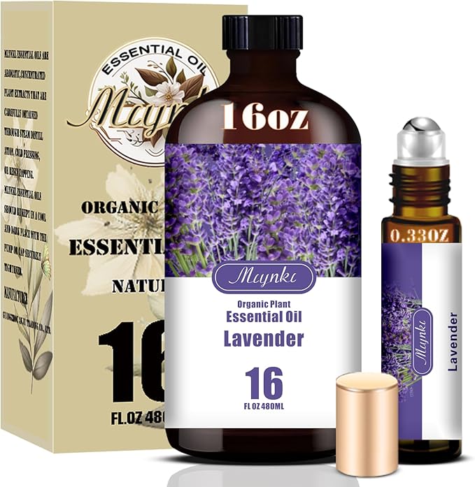 MLYNKL Lavender Essential Oil,Lavender Oil for Home Diffuser,16 fl oz