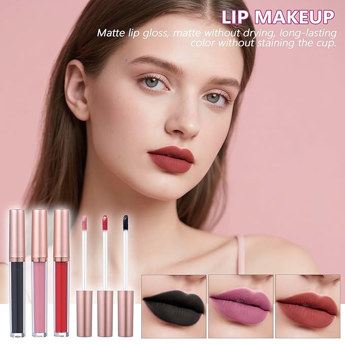 Travel Makeup Kit, Makeup Set For Teen Girls, Make up Gift Set For Women with Makeup Box, Eyeshadow Palettes, Foundation, Concealer, brushes set (Colors 29)