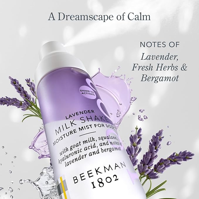 Beekman 1802 Milk Shake Body Mist, Lavender, 4.7 fl oz