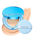 SKINTIFIC Velvet Matte Cushion Foundation Blue #02 Ivory