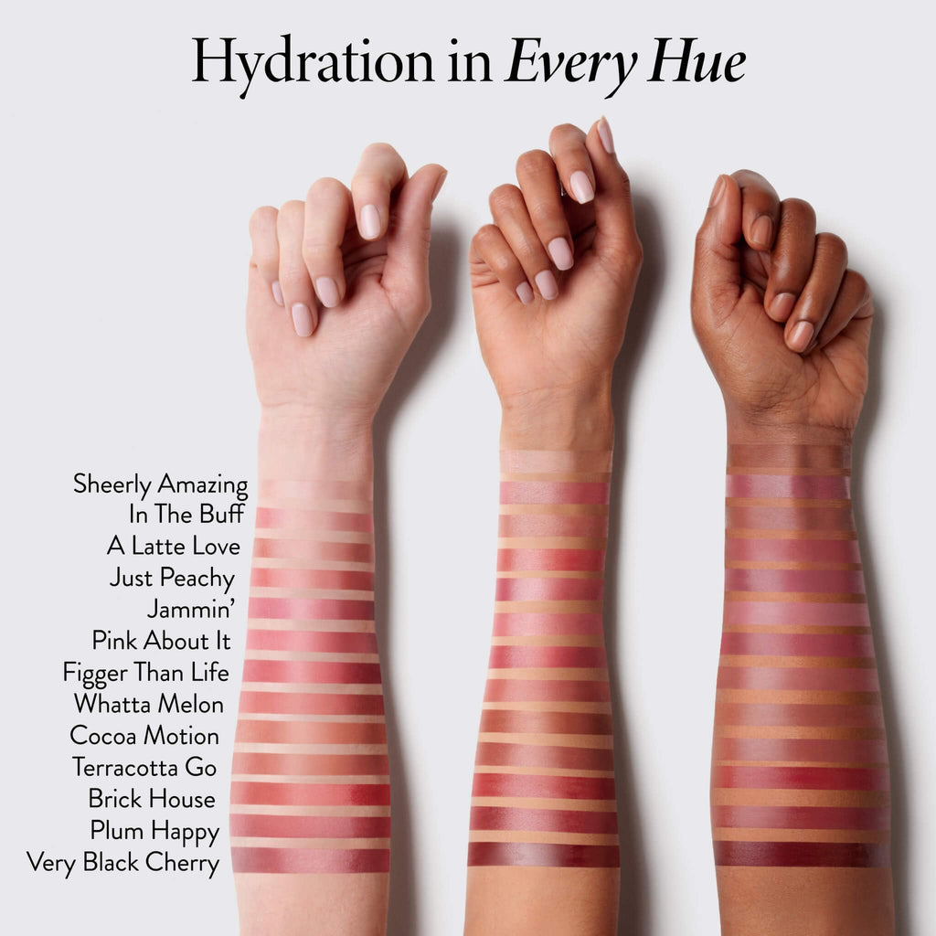 LAURA GELLER NEW YORK Jelly Balm Tinted Lip Balm – Jammin' – Hydrating Lip Color with Shine Finish – Squalane & Vitamin E – Buildable Sheer to Medium Coverage – Vegan & Cruelty-Free