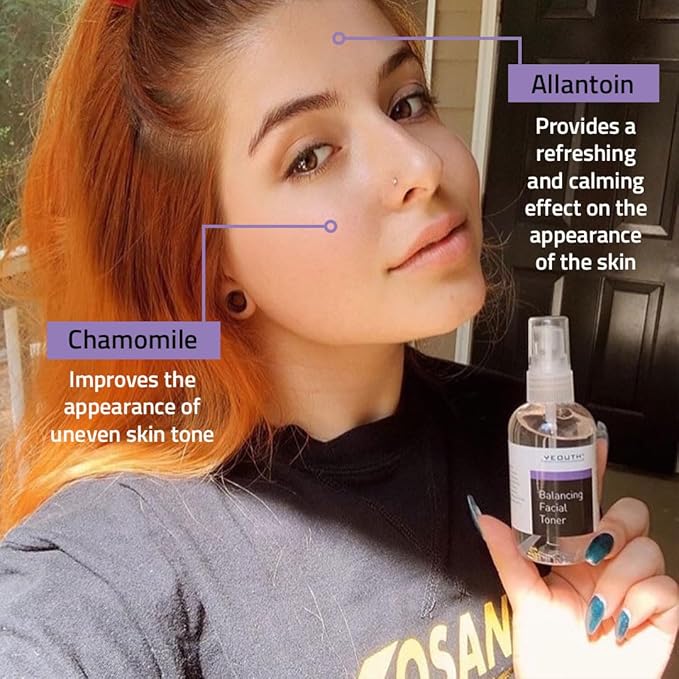 YEOUTH Balancing Alcohol Free Toner for Calm and Refreshed-Looking Skin