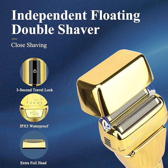 Hair Clippers for Men Professional, Adjustable Speed, 3 in 1 with Bag