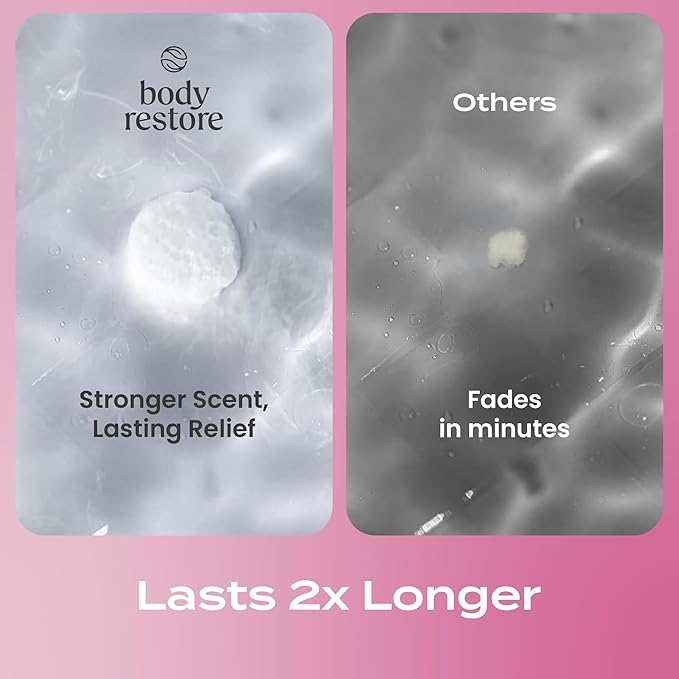 BodyRestore Shower Steamers Aromatherapy, Gifts for Women, Amore 15 Pack