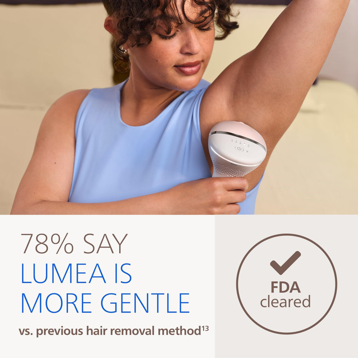 Philips Lumea 8000 IPL Hair Removal Device for Long-Lasting Smooth Skin