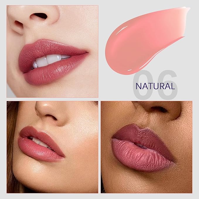QueenDiary Lip Stain Peel Off Lip Gloss All Day Long Lasting Waterproof And Transferproof Lip Tint - Matte Finish Peel Off Lip Liner