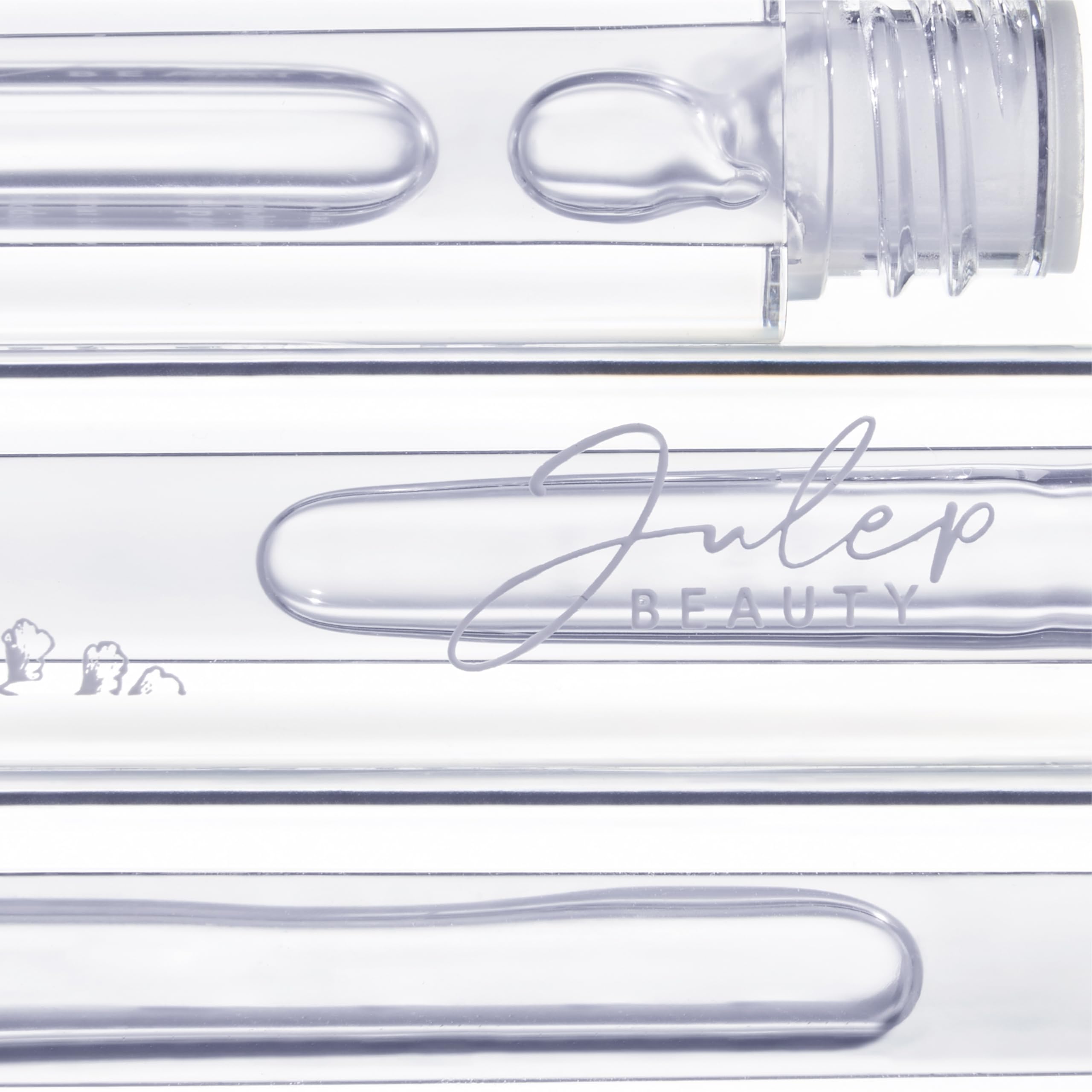 Julep So Plush Hydrating Lip Gloss – High-Shine, Non-Sticky Lip Color - Vitamin E for Soothing & Repair – Cruelty-Free, Moisturizing Gloss – In The Clear