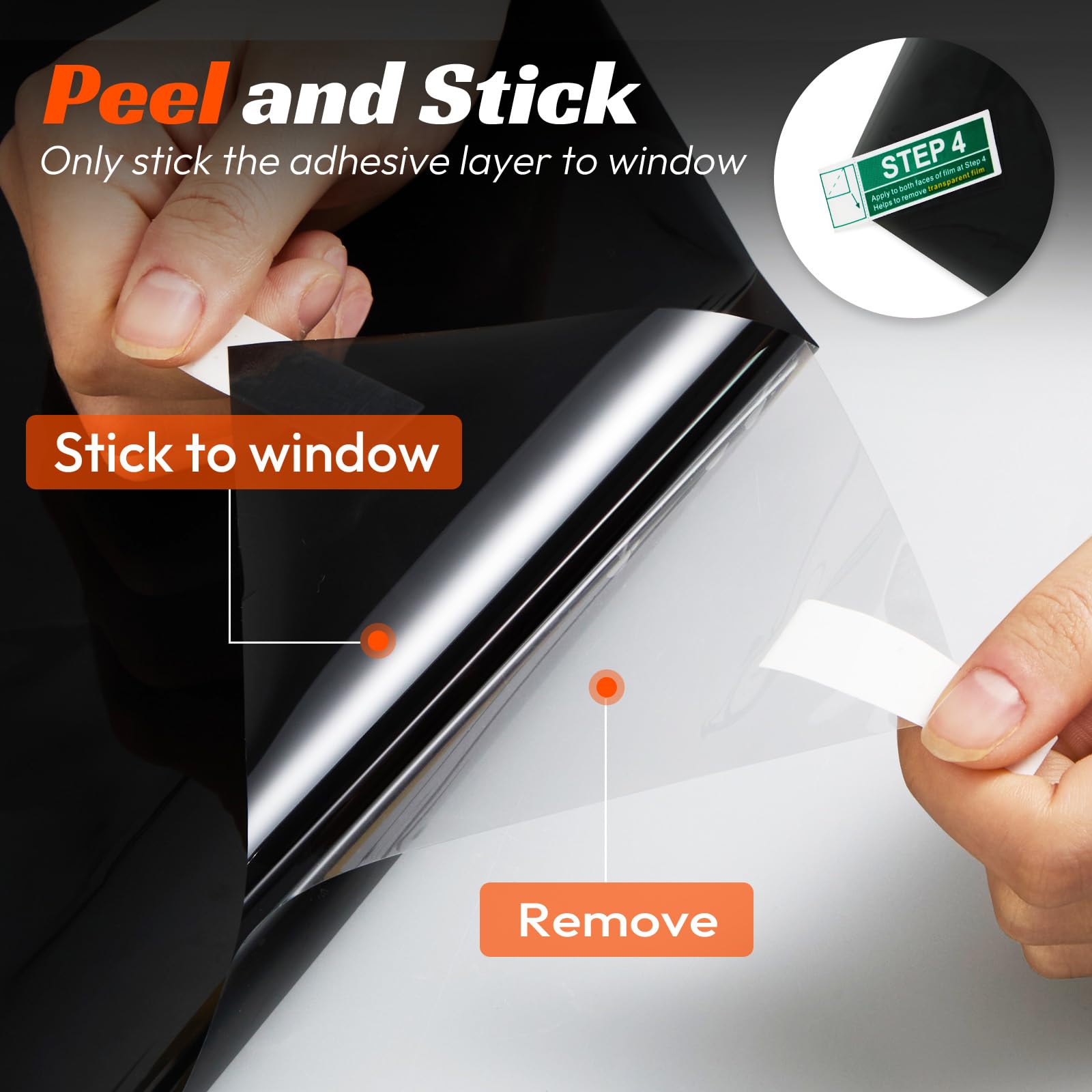 PAMAGOO Window Tint Car 20% VLT, 20" x20' Ceramic Window Roll