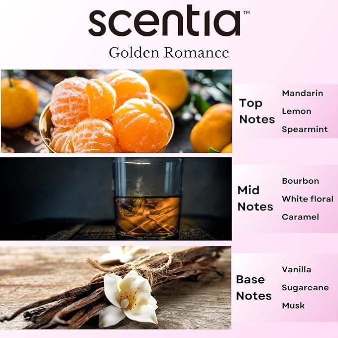 Love Collection Fragrance Oil Set – Essential Oil Blends for Diffusers, Candles & Soaps – Jasmine, Rose, Citrus, Amber & Musk – Phthalate-Free – Gift Set 3×20 ml (2.03 fl oz)