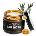 Organic Beef Tallow & Honey Balm for Skin - Concentrated, Eucalyptus (2 OZ)