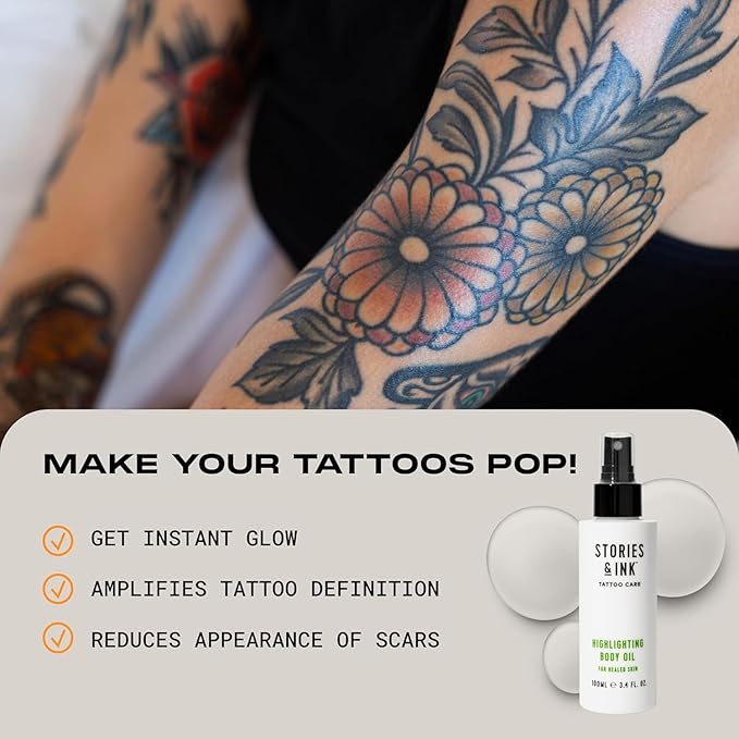 Stories & Ink Tattoo Care Preservation Pack | 3 Piece Anti-Fade Routine