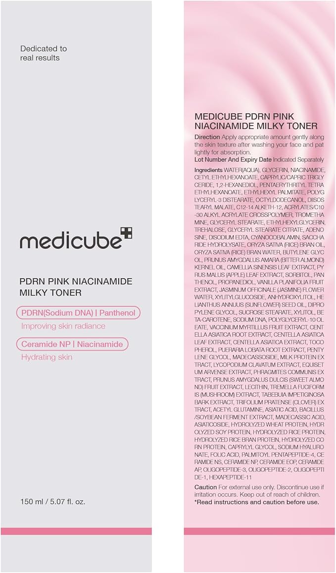 medicube PDRN Toner Salmon DNA Milky Toner