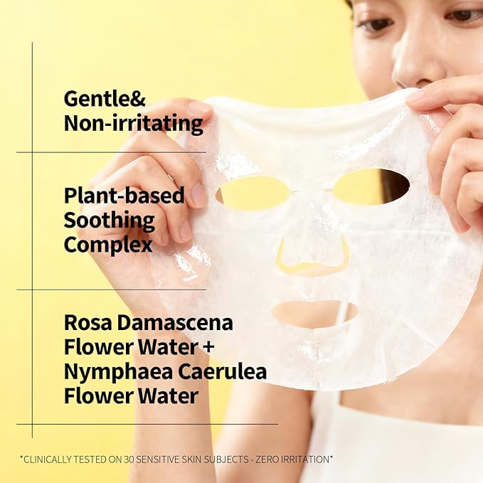 RAZUYEN Firming and Moisturizing Face Sheet Masks, Pack of 10