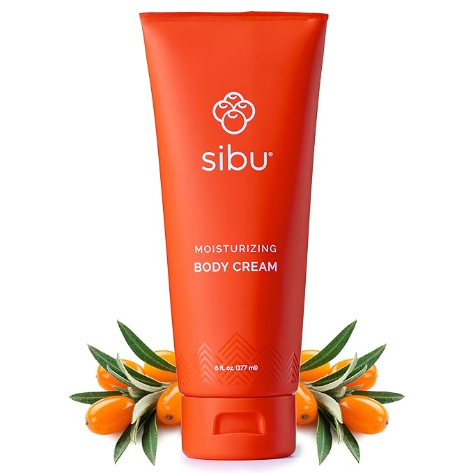 sibu Sea Buckthorn Moisturizing Body Cream & Lotion (6oz)