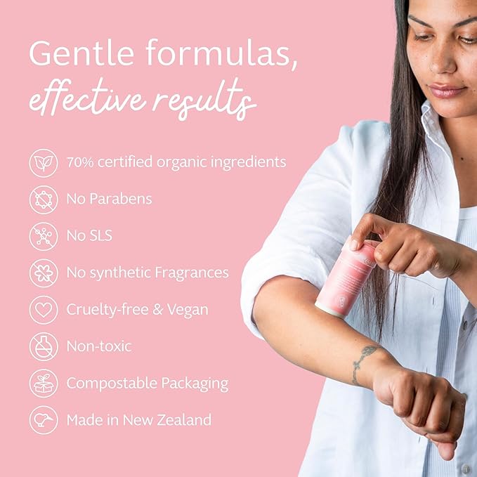 Slo 2-Pack Moisturizing Stick - Solid Body Balm with Organic Ingredients - Hydrates & Nourishes - Cocoa Butter, Coconut Oil and Vitamin E - Travel-Friendly - Rose Vanilla & Lime Coconut (2x2.1oz/60g)