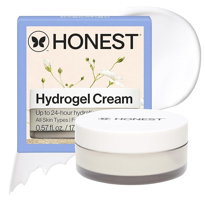 Honest Beauty Hydrogel Cream, Sensitive Skin, Fragrance-Free,.57 fl oz