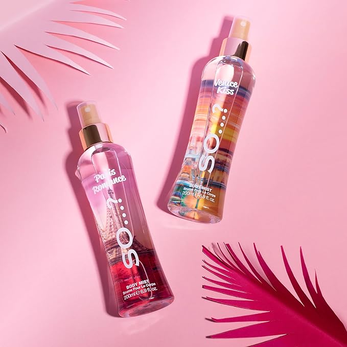 Venice Kiss Body Mist by So…? for Women - 6.9 oz Body Mist - Pack of 2