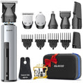 GLAKER Electric Razor for Men - Multi Shavers for Men, Complete Mens Beard Trimmer with Ear Hair Trimmer, Electric Nose Hair Trimmer & Body Groomer, Face Razor and Shaver