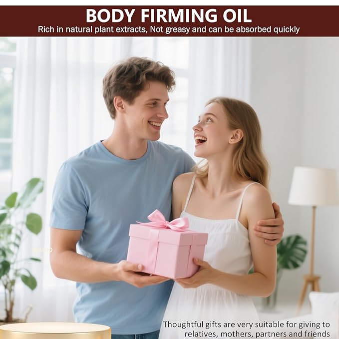 ARIYE Body Firming Oil,Glow body oil for women,Body Oil After Shower Tightening&Hydrating Treatment for Arms,Legs,Stomach&Body,Natural Firming Oil for Dry Skin,Non-Greasy Body Serum-2pk (4.06 FL OZ)