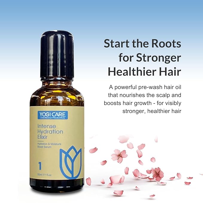 YOGI CARE Aroma Therapy Pre-Wash Hair Oil Serum 30ml / 1 Fl.oz (Hydration & Moisture)