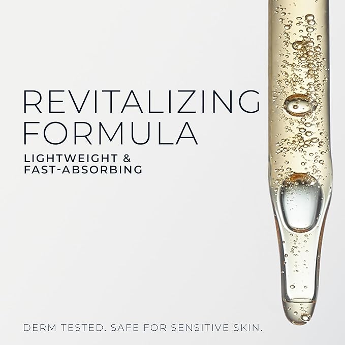 RoC Multi Correxion Revive + Glow 10% Active Vitamin C Serum for Face, Daily Anti-Aging Wrinkle and Skin Tone Skin Care Treatment, Brightening Serum, 1 Fluid Ounce (Packaging May Vary)