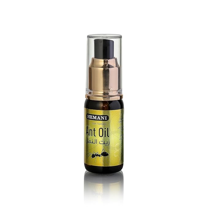 Hemani Ant Oil 30ml, Traditional Formula for Smooth Skin Care, Halal