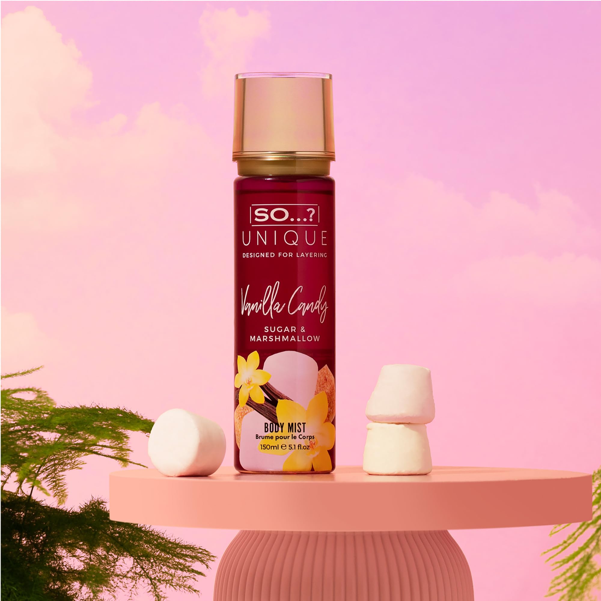 Unique Body Mist - Sweet Pea by So…? for Women - 5.1 oz Body Mist - Pack of 2