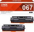 067 Black Toner Cartridge Set 2 Pack Replacement for Canon 067 067H CRG-067
