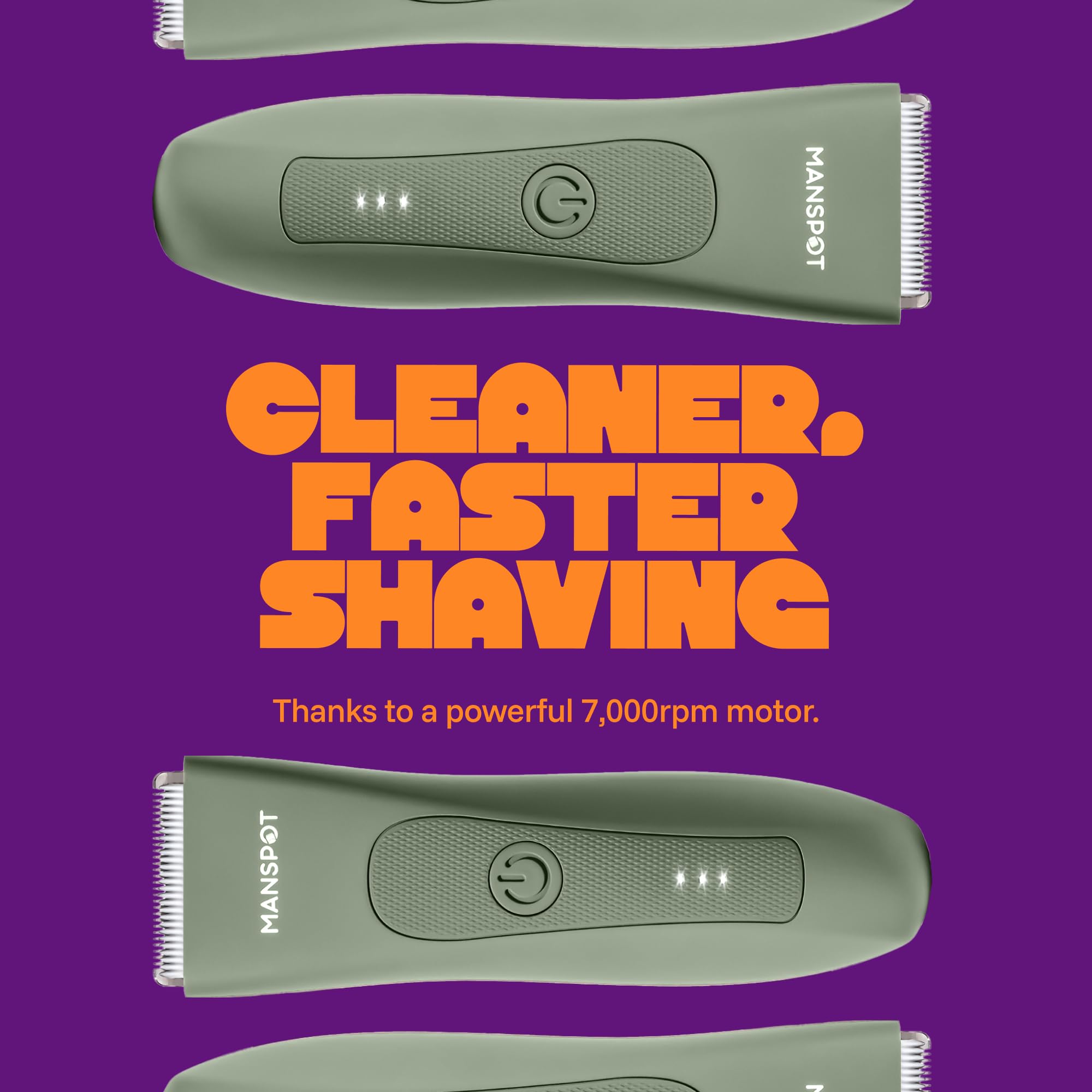 MANSPOT Manscape Groin & Body Hair Trimmer for Men & Women