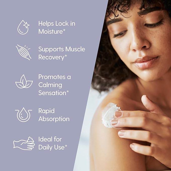 Lavender & Chamomile Magnesium Lotion for Sleep, Moisturizing 8 fl oz by M3