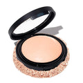 LAURA GELLER NEW YORK Baked Double Take Powder Foundation – Longwear Buildable Medium to Full Coverage – Matte Finish – Non-Caking Formula – Handmade in Italy – Mature & Sensitive Skin – Porcelain