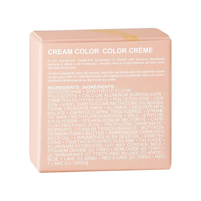 Oulac Shimmer White Cream Eyeshadow-Eye Primer| as Highlighter Waterproof & Long Lasting Blendable Glitter Eyeshadow Natural Color Eye Shadow for Women,Vegan 6g (01)