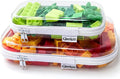 Gberlczz Clear Hard Zipper Case for Storage, Durable Clear Zipper Pouches, Hard Plastic Zippered Pouch for Snacks Toy Travel Organizer