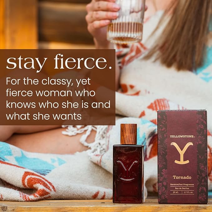 Yellowstone Tornado Women’s Perfume by Tru Western, 1.7 fl oz (50 ml) – Rich, Confident, Sensual