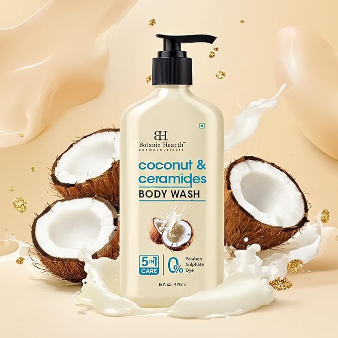 Botanic Hearth Coconut & Ceramides Body Wash – 16 fl oz