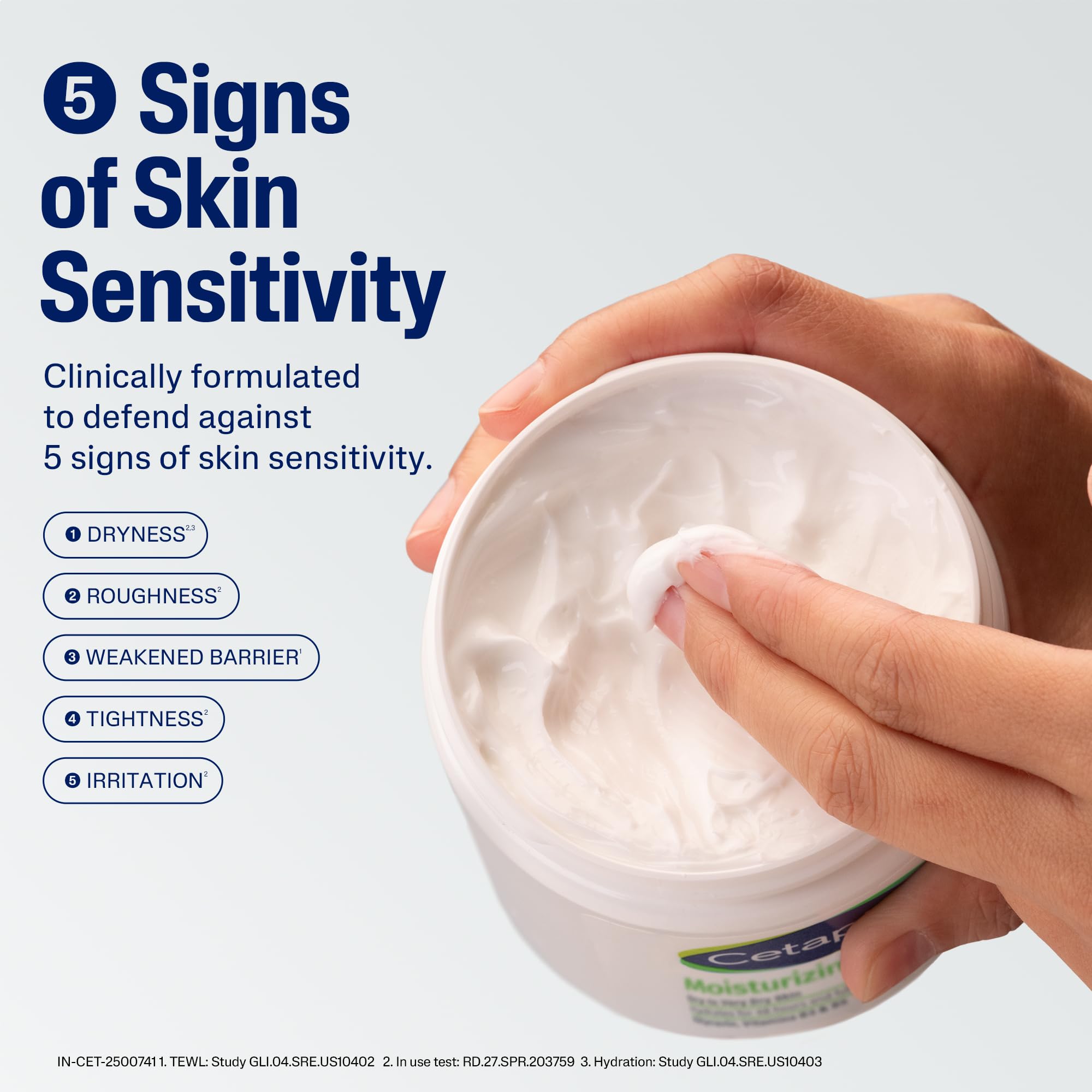 Cetaphil Moisturizing Cream, Face & Body, Sensitive Dry Skin, 8.8 oz