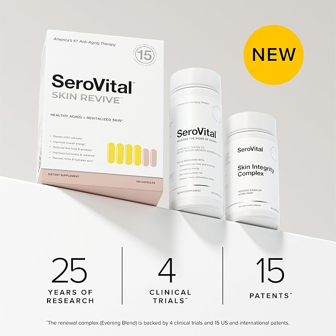 Skin Revive | Natural HGH Support | Collagen Support + Skin Hydration