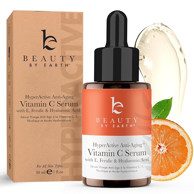 Vitamin C Face Serum - USA Made with Natural & Organic Ingredients