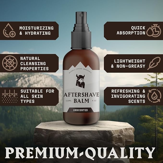 Striking Viking Aftershave Balm - 4 Fl Oz, Unscented